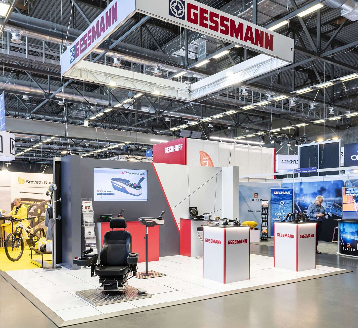 Gessmann booth — T3 — industrial trade show
