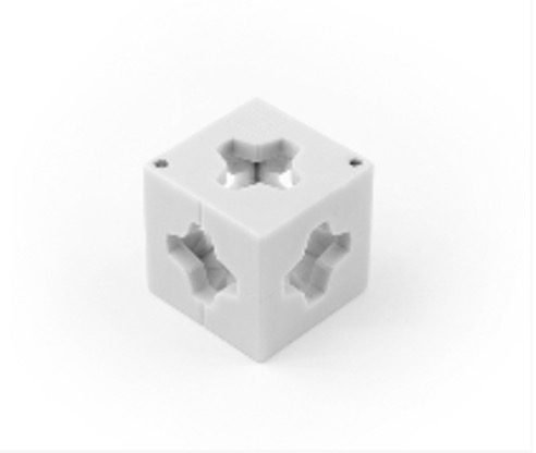Connecteur T3 Twist & Lock à six faces, pièce brevetée du stand modulaire