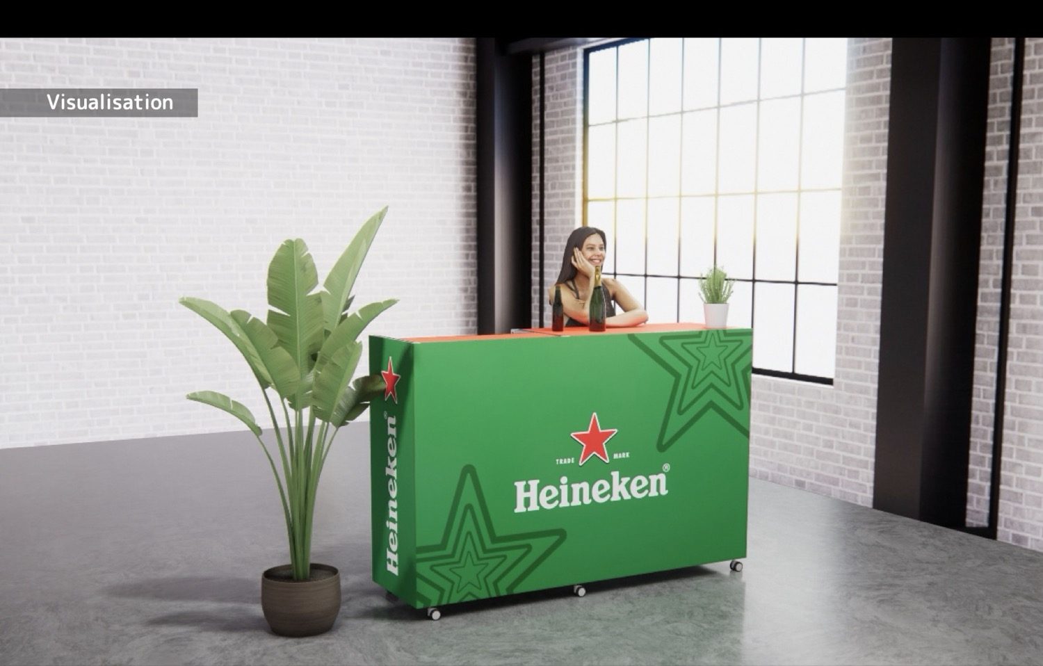 Branded bar